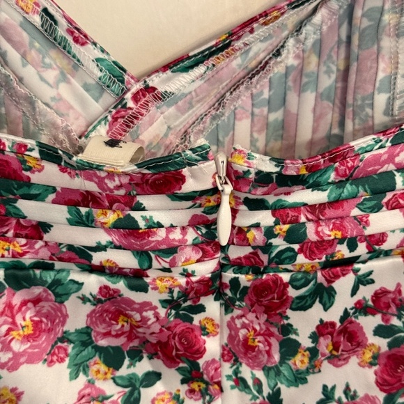 New! For Love and Lemons Heart Bloom Mini Slip Dress 31587 - Picture 10 of 12